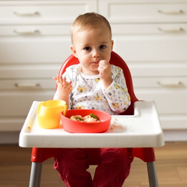 Miseczka z Przyssawką Talerzyk Czerwony - Doidy Bowl