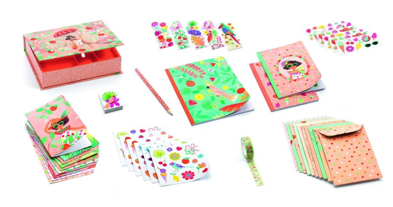 Papierniczy Zestaw w Kuferku Marie - Djeco