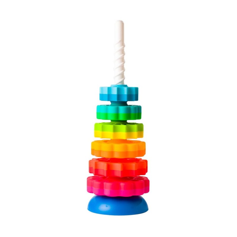 Zakręcona Wieża Spinny Again Zabawka Manipulacyjna - Fat Brain Toys