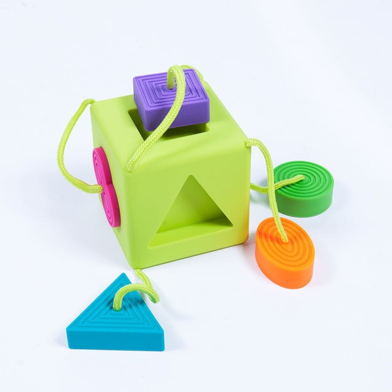 Sorter Kształtów Kostka OombeeCube - Fat Brain Toys