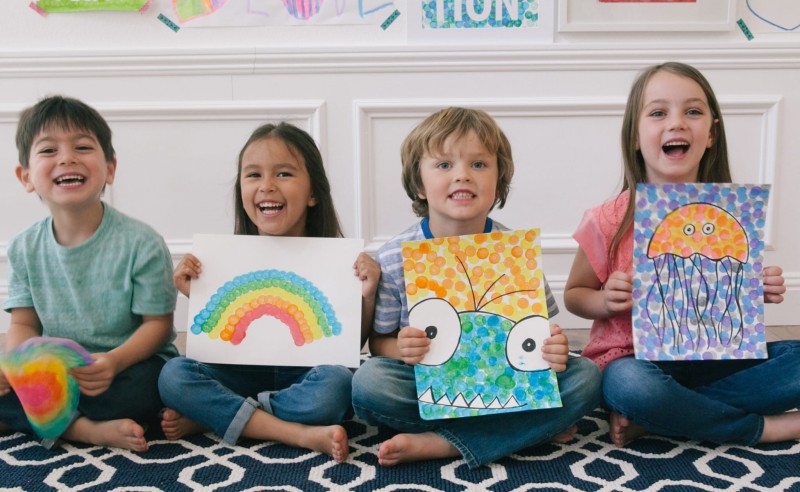 Farby Kropkowe Flamastry 6 szt.- Do-A-Dot Art