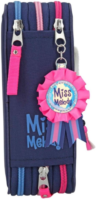 Granatowy Piórnik z Koniem - Miss Melody