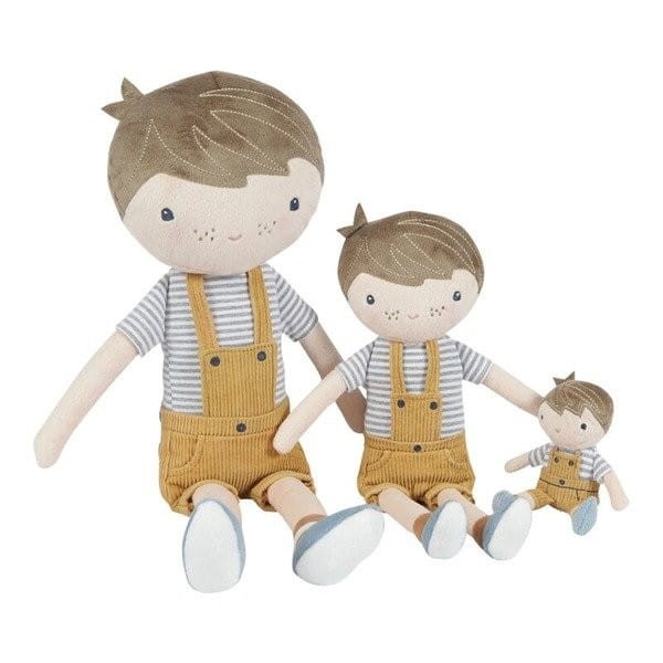 Miękka Lalka Chłopiec Jim 50cm - Little Dutch