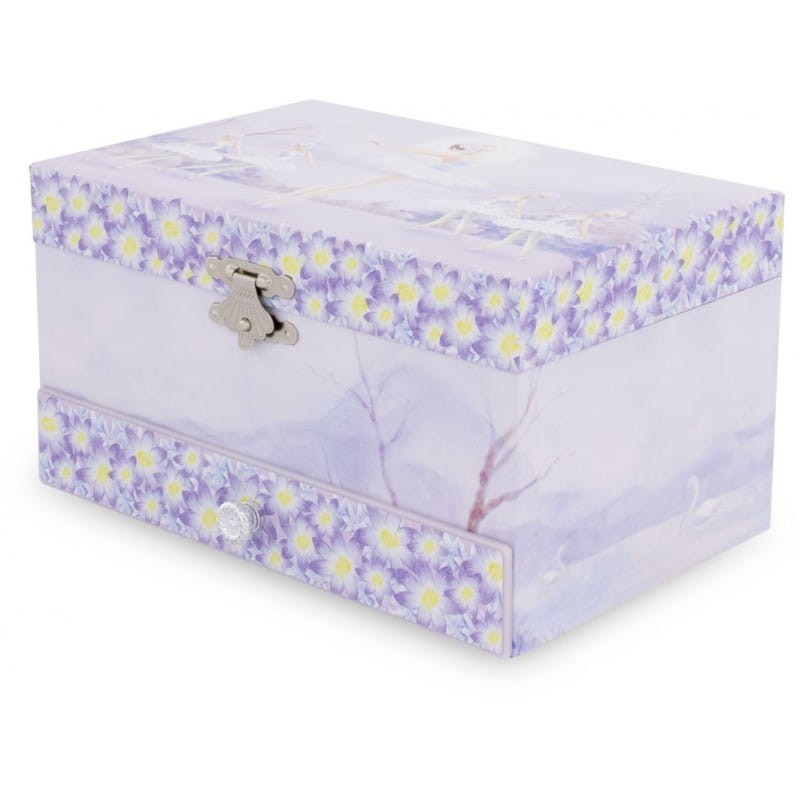 Szkatułka z Pozytywką Baletnica Jezioro Łabędzie - Ulysse