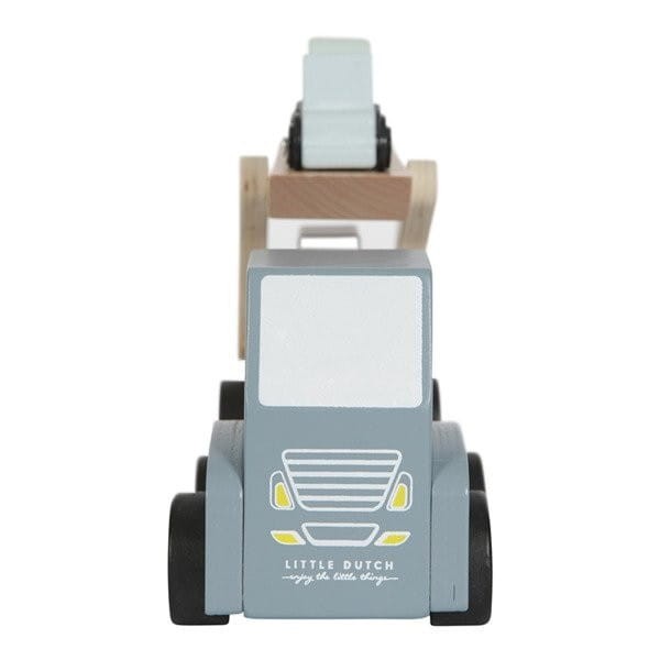 Piętrowa Laweta + 4 autka - Little Dutch