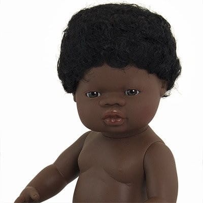 Pachnąca Lalka Chłopiec Afrykańczyk 38cm - Miniland Doll