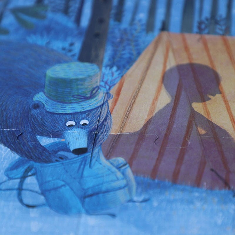 Puzzle dwustronne 54 el. Dzień i Noc - Londji
