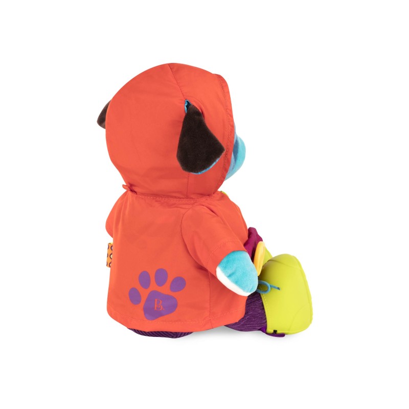 Piesek chichotek do nauki ubierania Giggly Zippies Woofy - b.toys