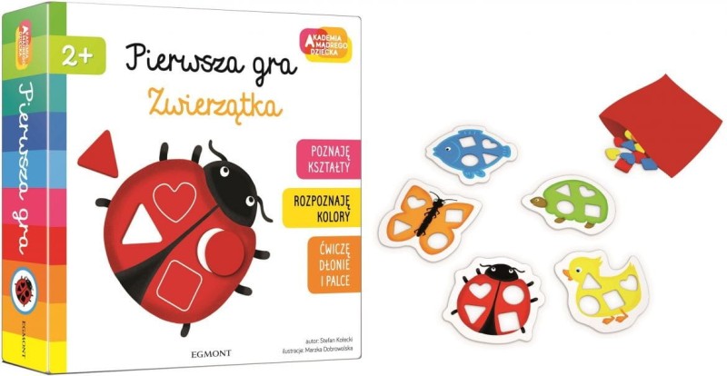 Pierwsza gra - Zwierzątka. Akademia mądrego dziecka