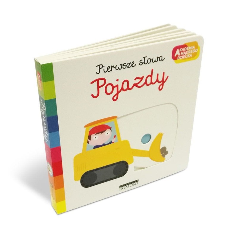 Pojazdy. Pierwsze słowa. Akademia mądrego dziecka