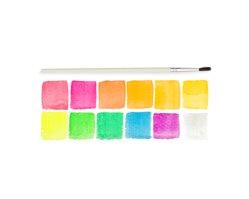 Farby akwarelowe neonowe Chroma Blends - Ooly