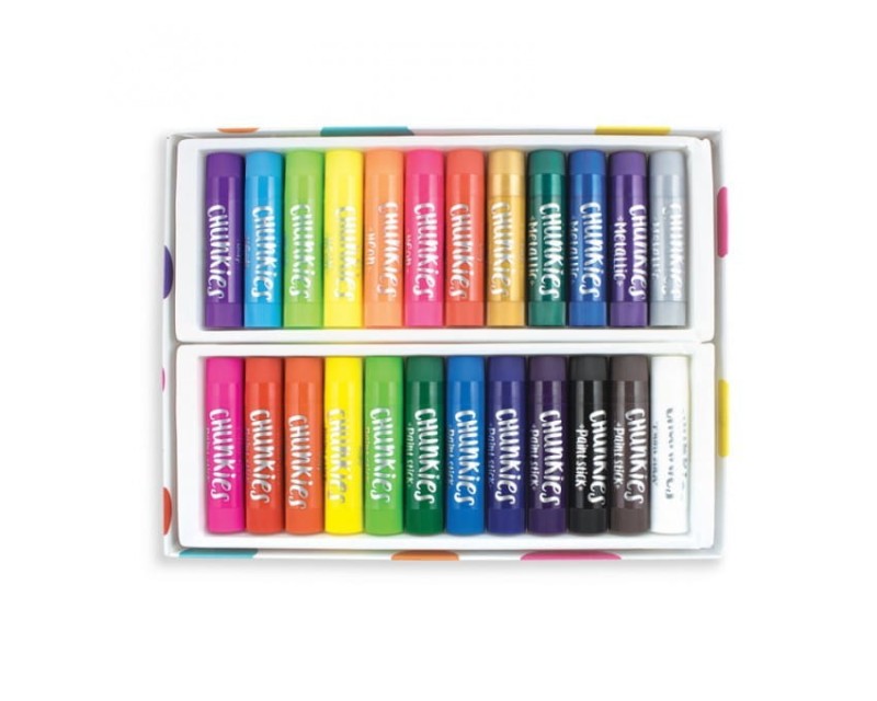Farba w Kredce 24 szt Chunkies Paint Sticks - Ooly