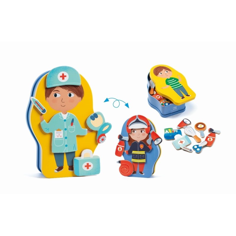 Magnetyczna układanka puzzle zawody - Djeco