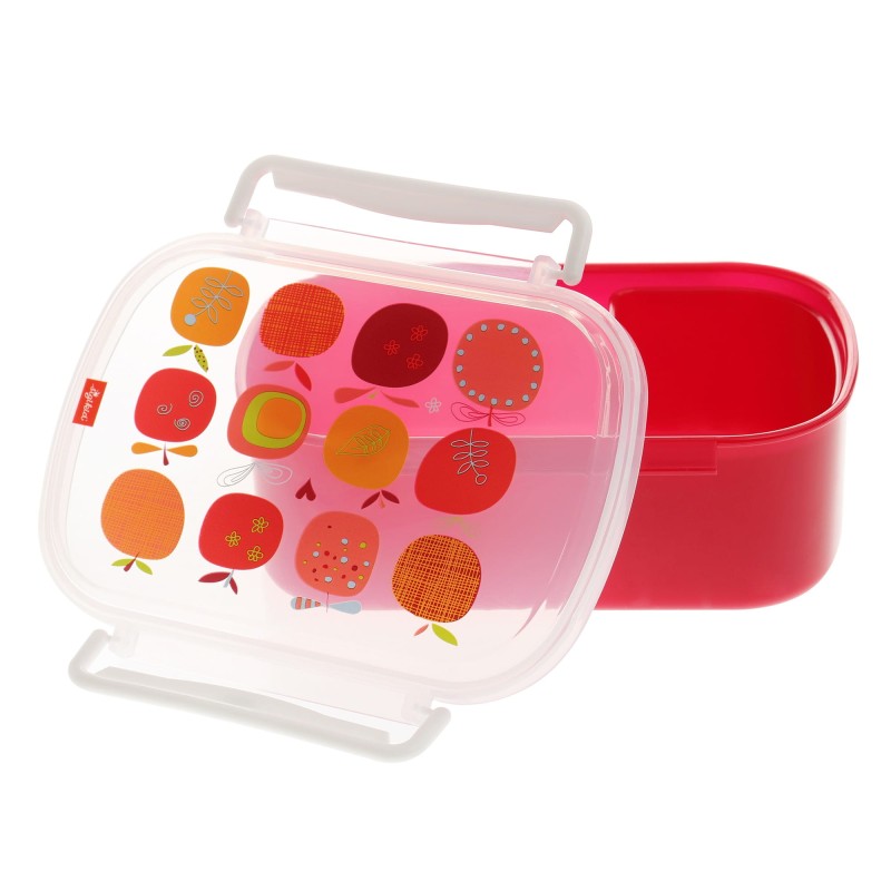 Lunchbox śniadaniówka czerwone jabłuszka - sigikid