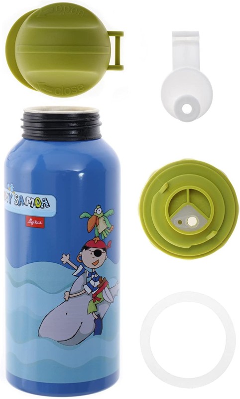 Bidon dziecięcy aluminiowy Pirat 400ml - sigikid