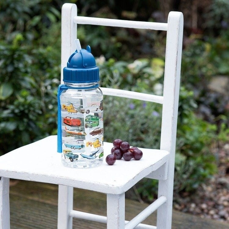 Bidon ze słomką 500 ml Pojazdy - Rex London