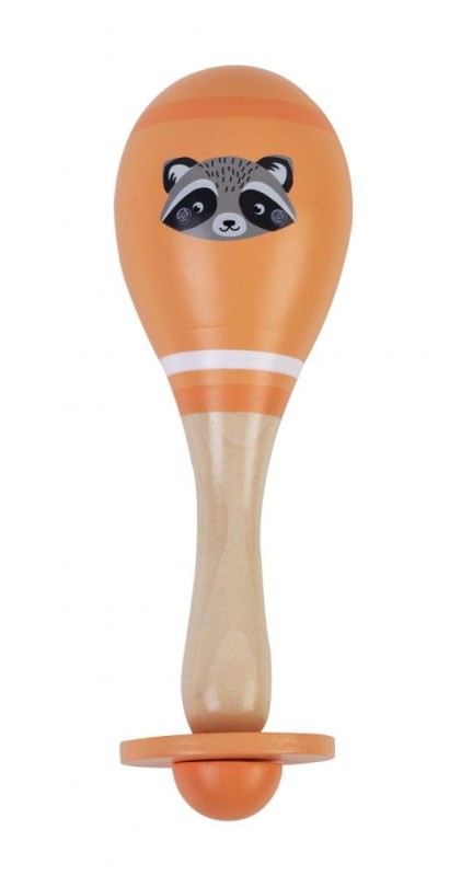 Marakas drewniany z szopem - Adam Toys