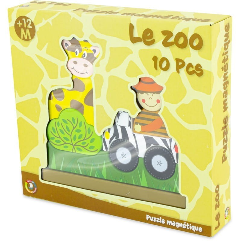 Puzzle magnetyczne 3d Safari - Ulysse