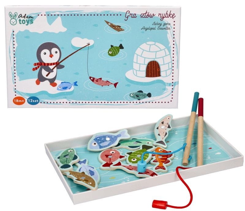 Gra Magnetyczna Łowienie Rybek - Adam Toys