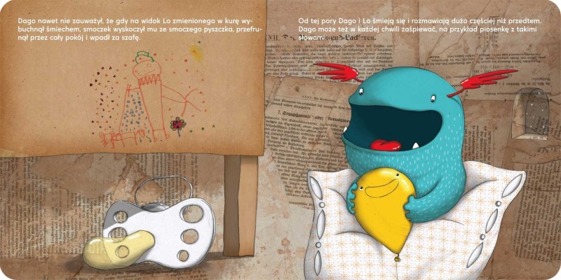 Dago i Lo Część Smoczek - Dorota Kassjanowicz