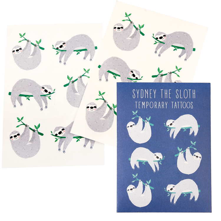 Tatuaże Dziecięce Leniwiec - Rex London