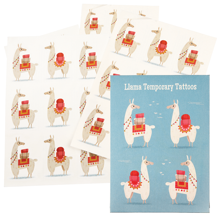 Tatuaże Dziecięce Lama - Rex London