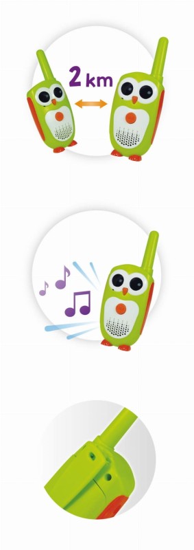 Walkie-Talkie dla dzieci zasięg 2 Km - Buki