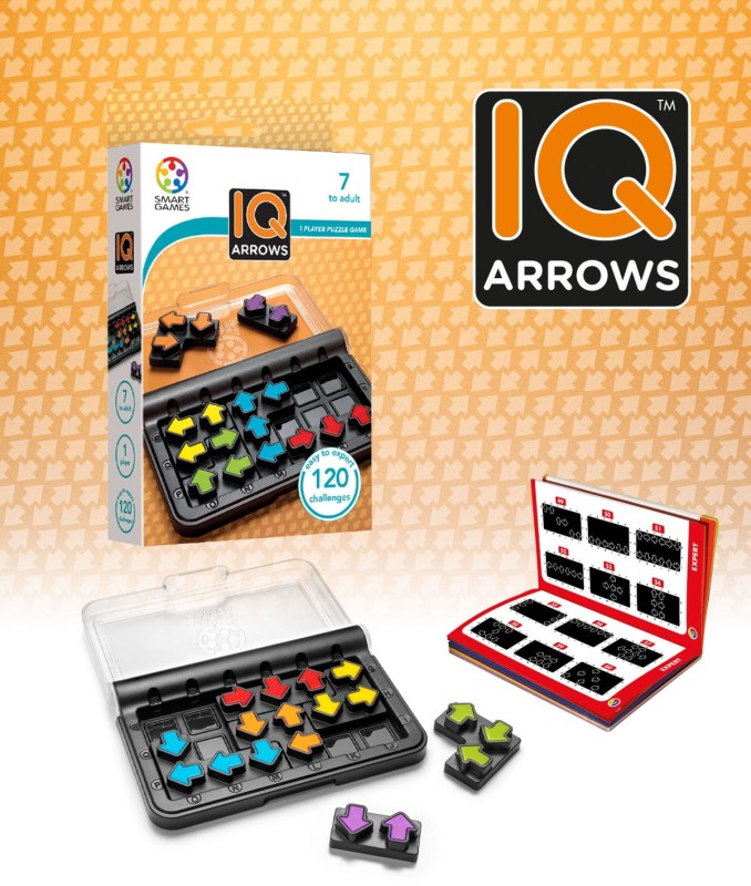 Układanka logiczna dla dzieci 7+ IQ Arrows - Smart Games