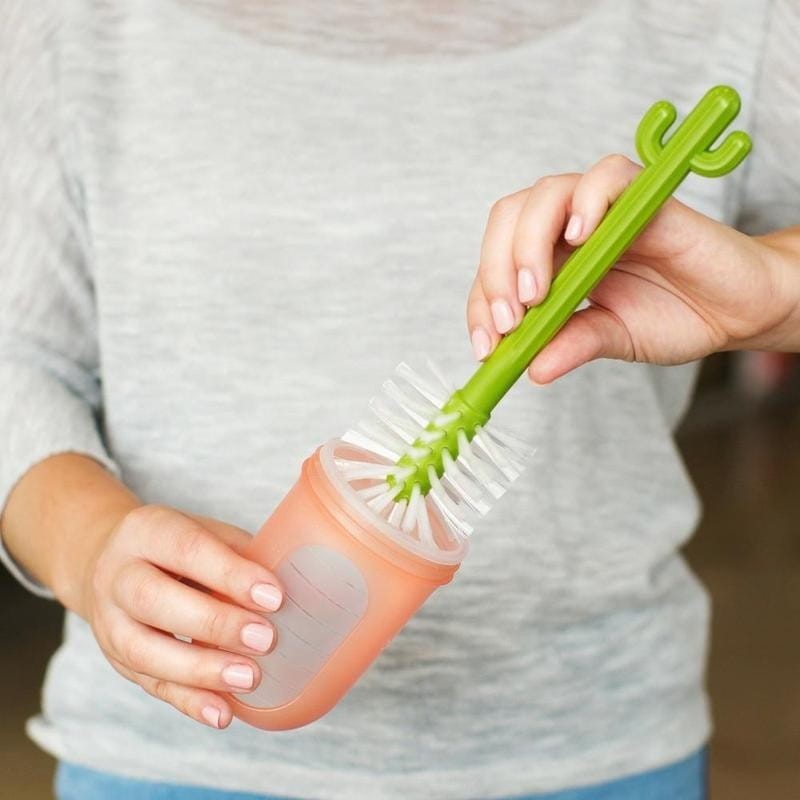 Zestaw szczoteczek do czyszczenia butelek kaktusy Cacti - Boon