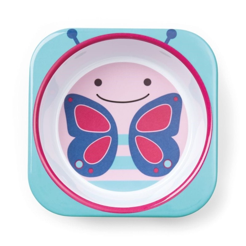 Zestaw talerz i miseczka Zoo Motyl - Skip Hop