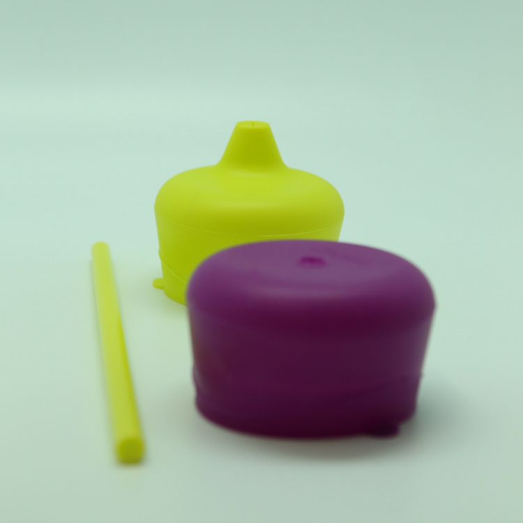 Silikonowe nakładki na kubek + słomka Silicone lids - B.box