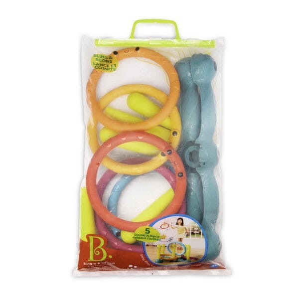 Gra rzucanie obręczy Sling-a-Ring Toss - B.toys