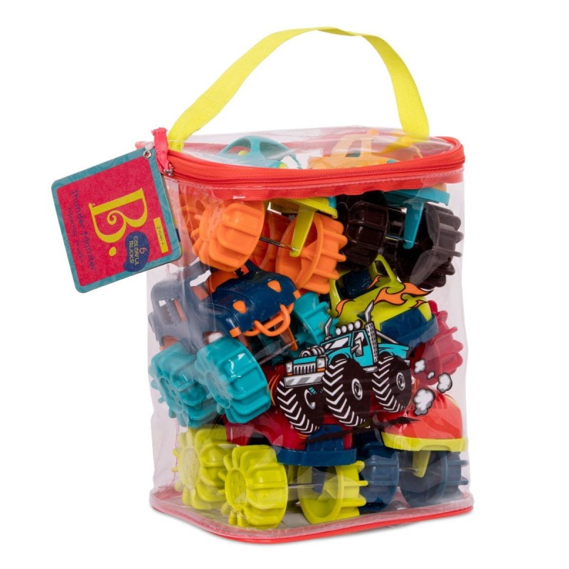 Zestaw 6 Monster truck - B.toys