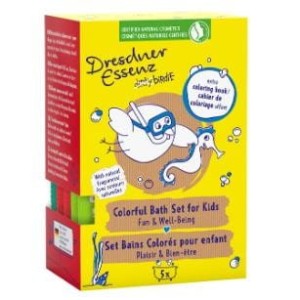 Zestaw 5 soli kąpielowych dla dzieci - Dresdner Essenz