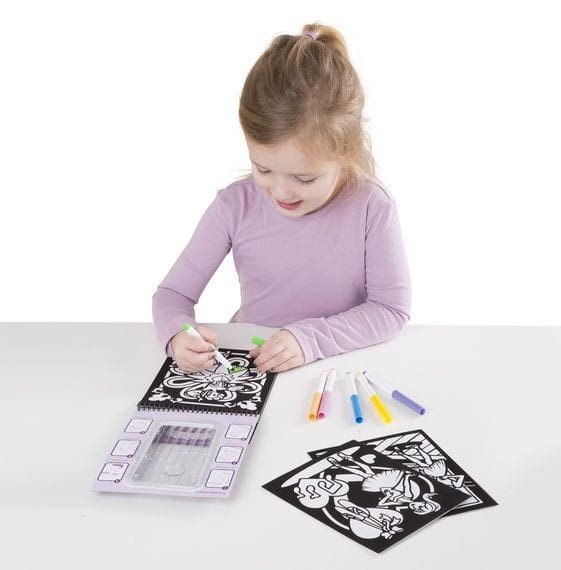 Magiczna kolorowanka Velvet Motylki - Melissa & Doug