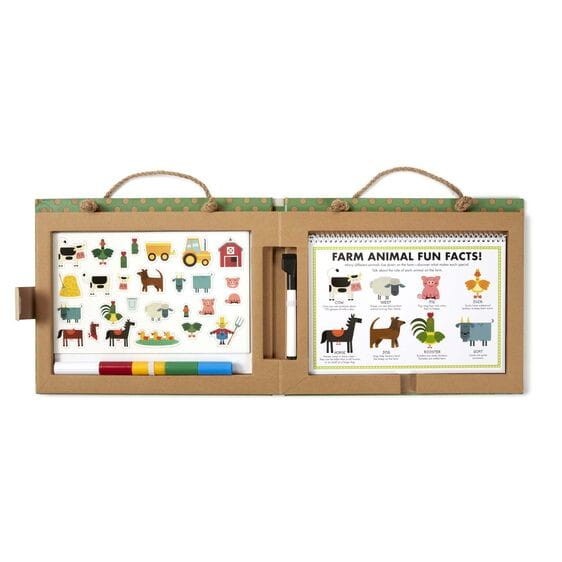 Kreatywna teczka Graj, rysuj, twórz Farma - Melissa & Doug
