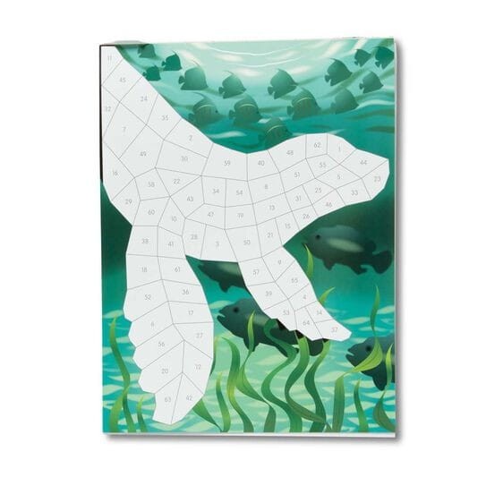 Naklejki puzzle z numerkami Ocean - Melissa and Doug