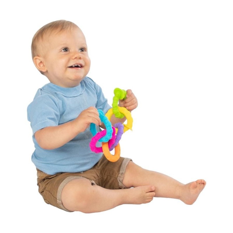 Bobo Przyssawki Kółeczka PipSquigz Ringlets - Fat Brain Toys