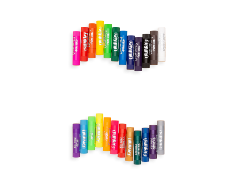 Farba w Kredce 12 szt Chunkies Paint Sticks - Ooly