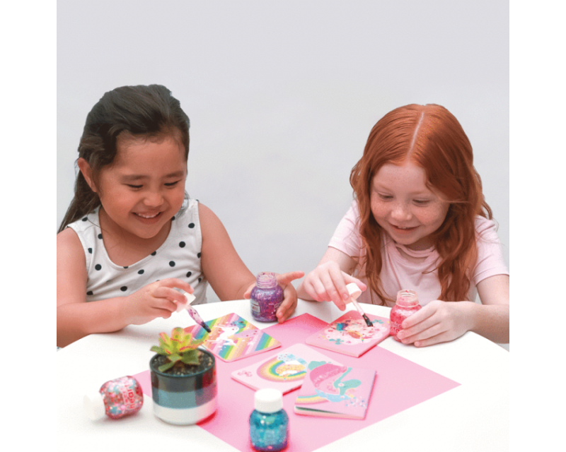 Brokatowy Klej z Pędzelkiem Mermaid Mud - Ooly