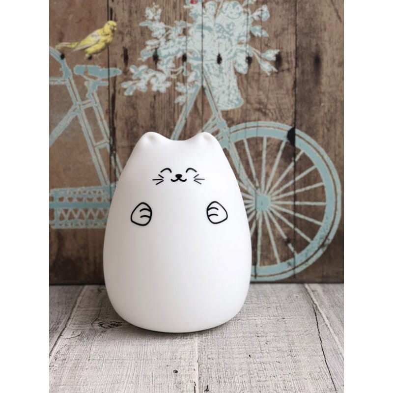 Miękka Silikonowa Lampka LED kot szczęściarz - Rabbit & Friends
