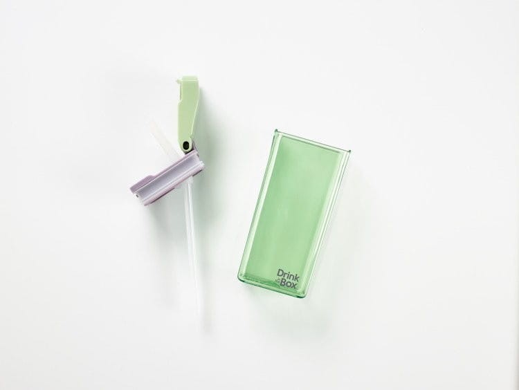 Bidon ze Słomką miętowy 355 ml - Drink in the Box