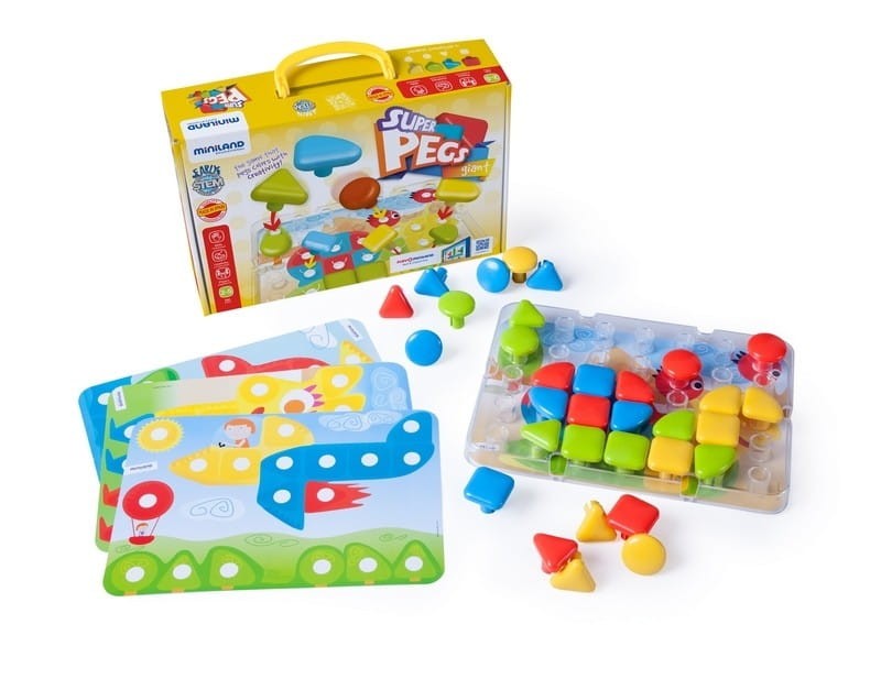 Mozaika Puzzle Superpegs - Miniland