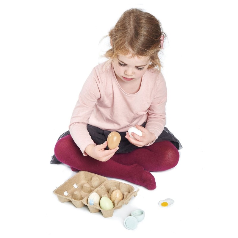 Drewniane jajka - Tender Leaf Toys