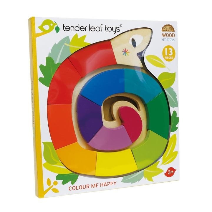 Kolorowy wąż, kolory i kształty - Tender Leaf Toys