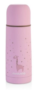 Termos stalowy temp. do 12 godz. 350 ml Rose - Miniland