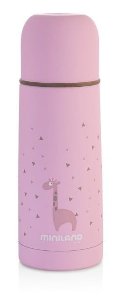Termos stalowy temp. do 12 godz. 350 ml Rose - Miniland