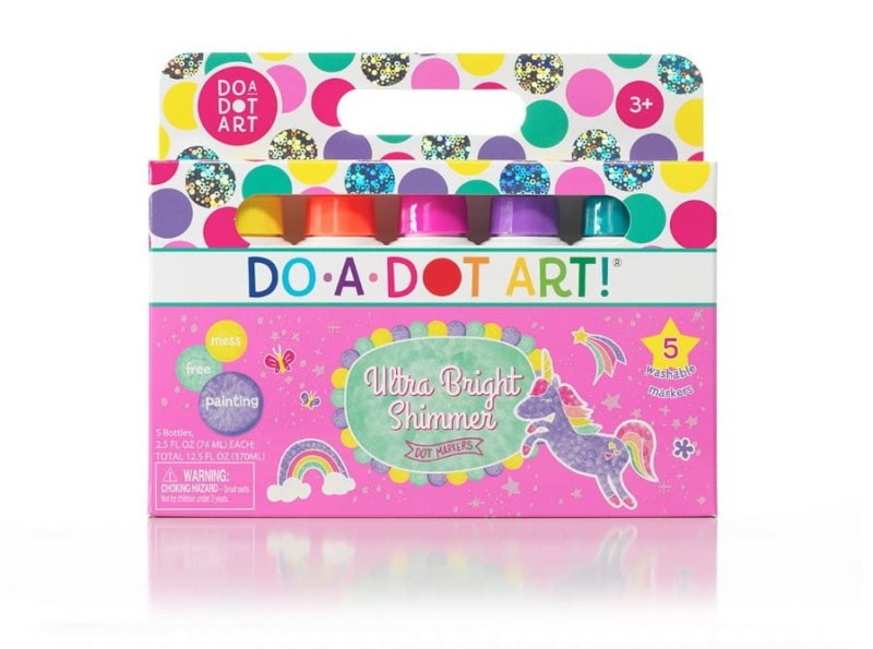 Farby Kropkowe Flamastry 5 szt. Błyszczące - Do-A-Dot Art