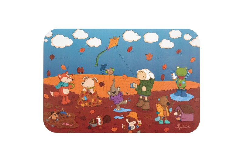 Podkładki na Stół 4 pory roku 4 szt. - sigikid