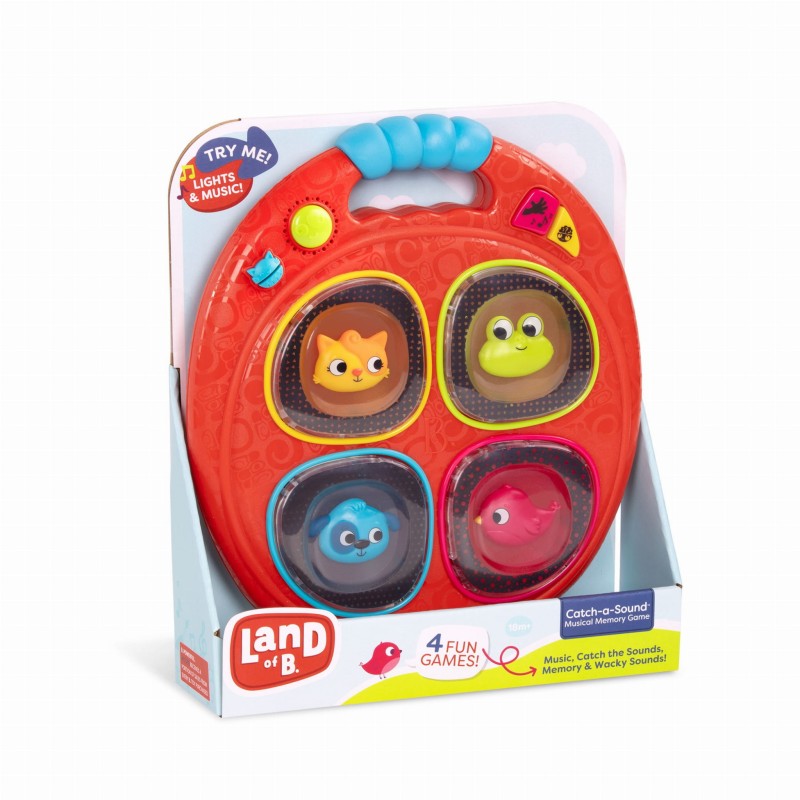 Pamięciowa Gra Muzyczna Catch-a-Sound Land of B.– b.toys